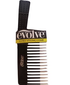 Evolve Ultra Styling Comb Black 415 