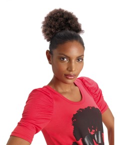 EZ Ponytail Sleek Afro Puff | High Quality Synthetic Afro Pony 