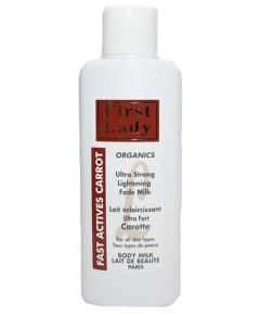 First Lady Organics Fast Actives Carrot Body Milk