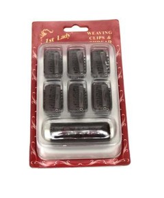 First Lady 36Pcs Weaving Clips And Thread