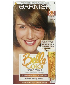 Belle Color Creme Permanent 5.3 Natural Golden Brown