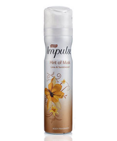 Impulse Hint Of Musk Body Fragrance