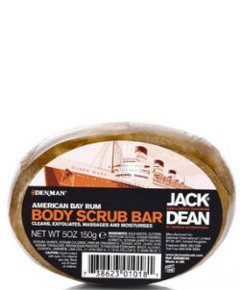 Jack Dean American Bay Rum Body Scrub Bar