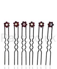 Lily Hair Pins with Flower FPT1