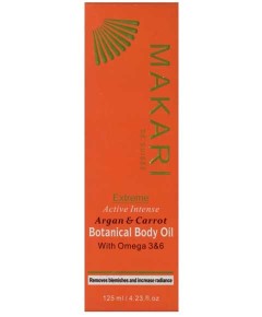 Extreme Active Intense Argan And Carrot Botanical Body Oil 
