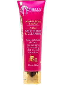 Pomegranate And Honey 2 In 1 Face Scrub And Cleanser