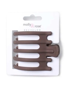 Recycled Matt Finish Claw Clamp Walnut Browns 9437