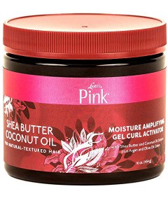 Pink Shea Butter Coconut Oil Moisture Amplifier Gel Curl Activator