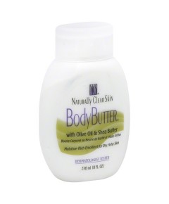 Naturally Clear Skin Body Butter With Olive Oil And Shea Butter