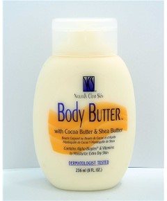 Naturally Clear Skin Body Butter With Cocoa Butter and Shea Butter