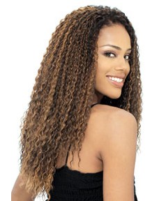 Glance Syn Brazilian Curl Braid