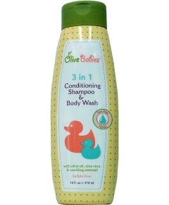 Olive Babies 3 In 1 Conditioning Shampoo And Body Wash