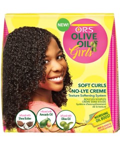 ORS Olive Oil Girls Soft Curls No Lye Texture Softening System