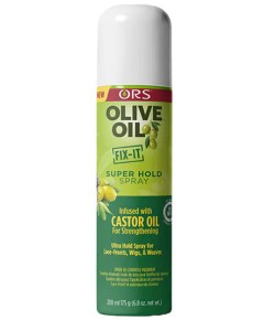 ORS Olive Oil Super Hold Spray Infused With Castor Oil