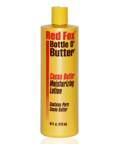 Red Fox Bottle O Butter Cocoa Butter Moisturizing Lotion