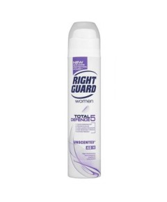 Right Guard Women Total Defence 5 Unscented Antiperspirant
