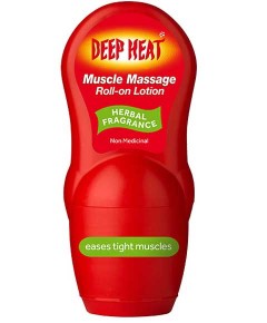 Deep Heat Muscle Massage Roll On Lotion