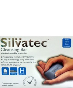 Silvatec Cleansing Bar With Antimicrobial Protection