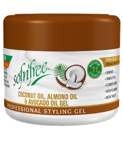 Sof N Free 3 In 1 Coconut Oil Styling Gel