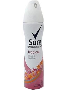 Motionsense Tropical Anti Perspirant With Scent Of Tropical Flowers 