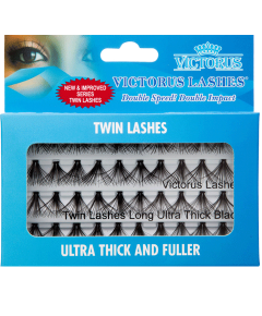Twin Lashes Ultra Thick And Fuller Long Black Lashes