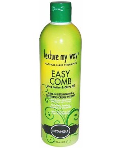 Texture My Way Easy Comb Leave In Detangling And Softening Creme Therapy