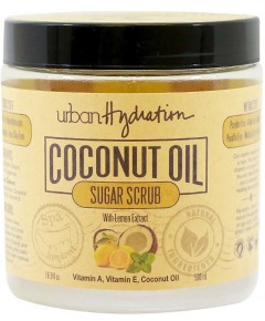 Coconut Oil Sugar Scrub With Lemon Extract