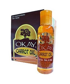 OKAY Carrot Oil for Hair Skin and Nail